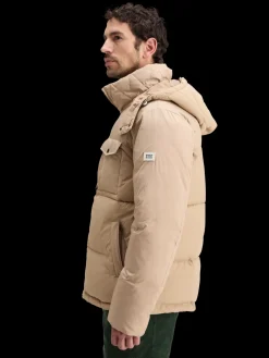 Fashion HOODED PUFFER JACKET Jackets & Coats