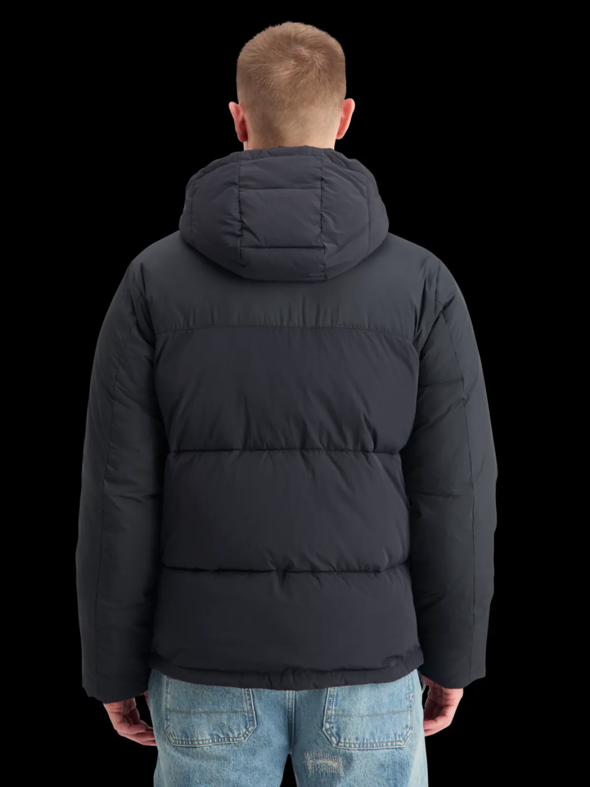 Fashion HOODED PUFFER JACKET Jackets & Coats