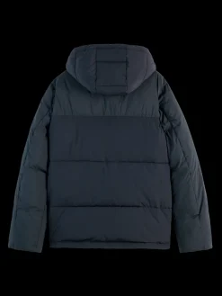 Fashion HOODED PUFFER JACKET Jackets & Coats