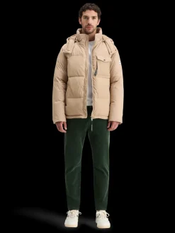 Fashion HOODED PUFFER JACKET Jackets & Coats