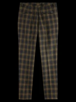 Online Irving - yarn-dyed tailored check chino Pants