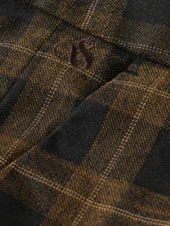 Online Irving - yarn-dyed tailored check chino Pants