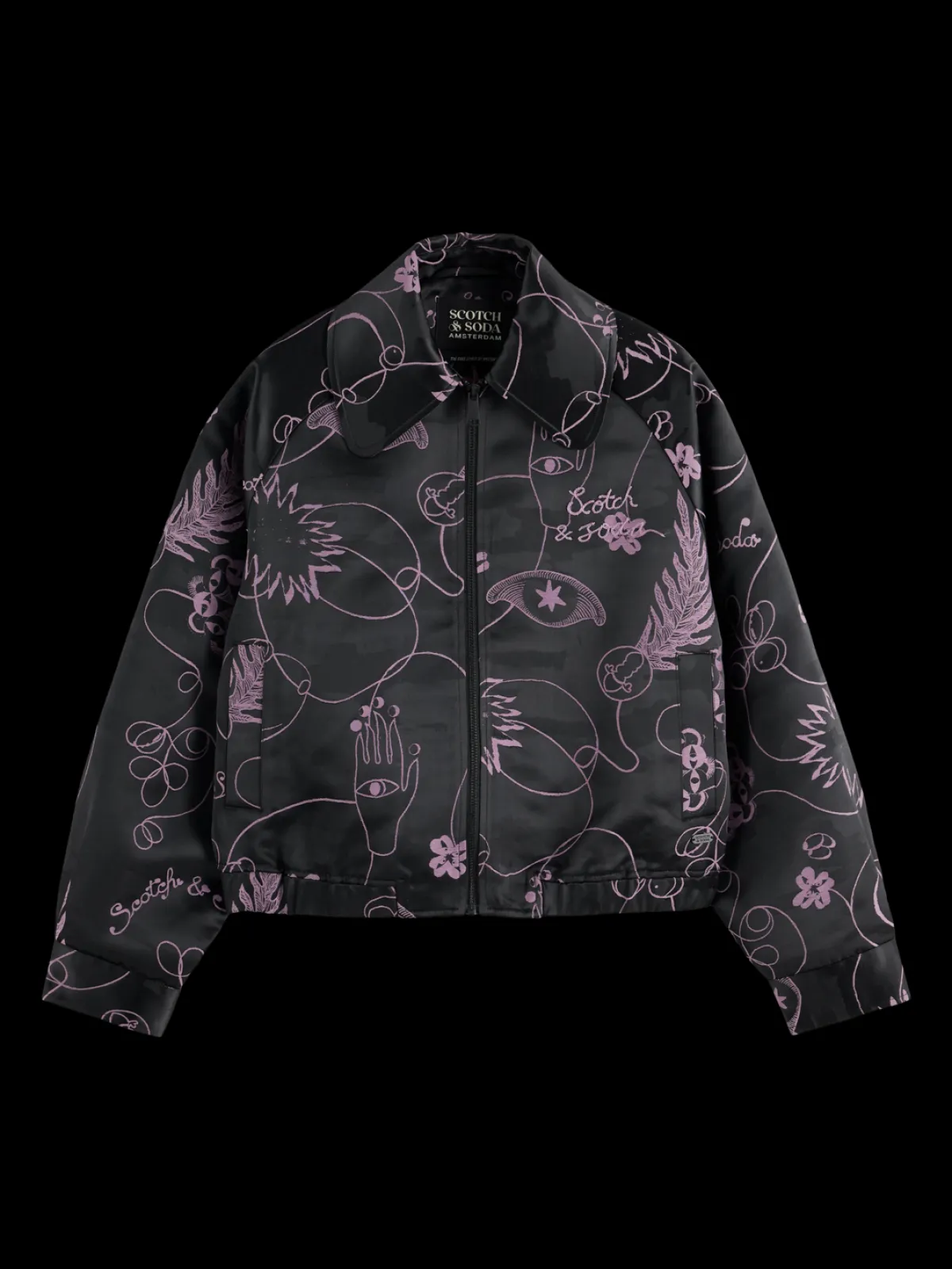 Discount JACQUARD BOMBER JACKET Women Jackets & Coats