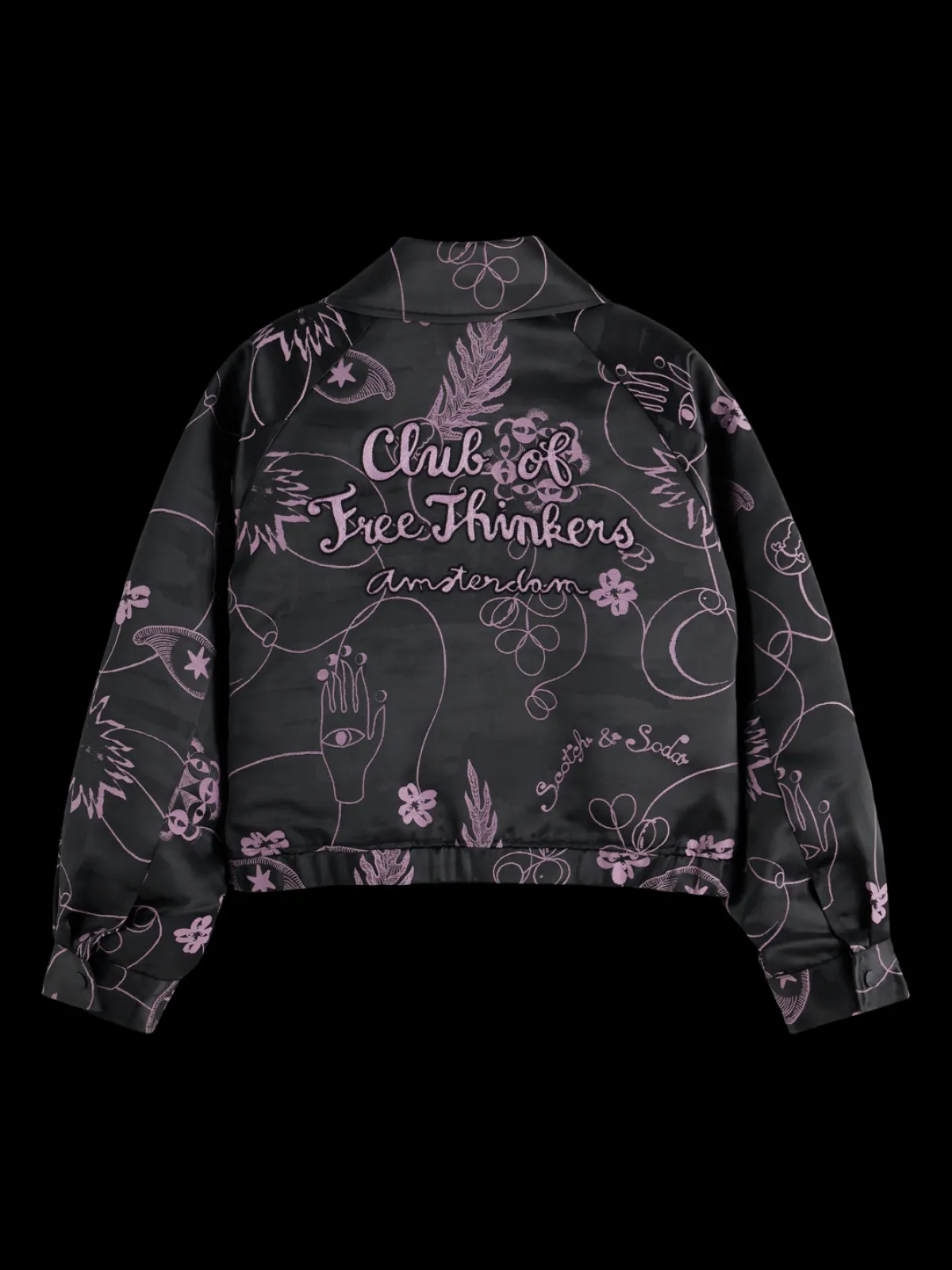 Discount JACQUARD BOMBER JACKET Women Jackets & Coats
