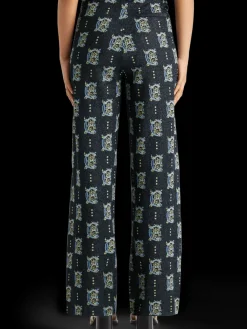 Hot Jacquard knitted trousers Women Pants