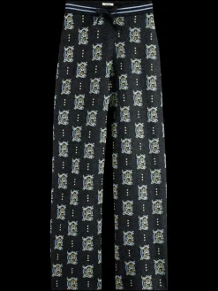 Hot Jacquard knitted trousers Women Pants