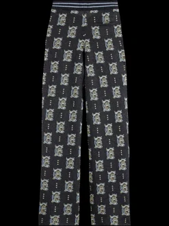 Hot Jacquard knitted trousers Women Pants