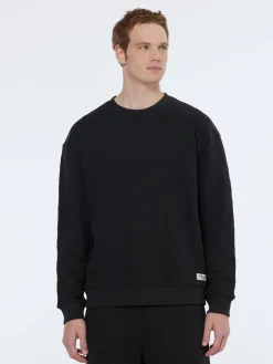 Discount Jacquard regular fit sweatshirt Sweatshirts & Hoodies