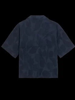 Hot JACQUARD TOWELING CAMP SHIRT Women Tops & T-shirts