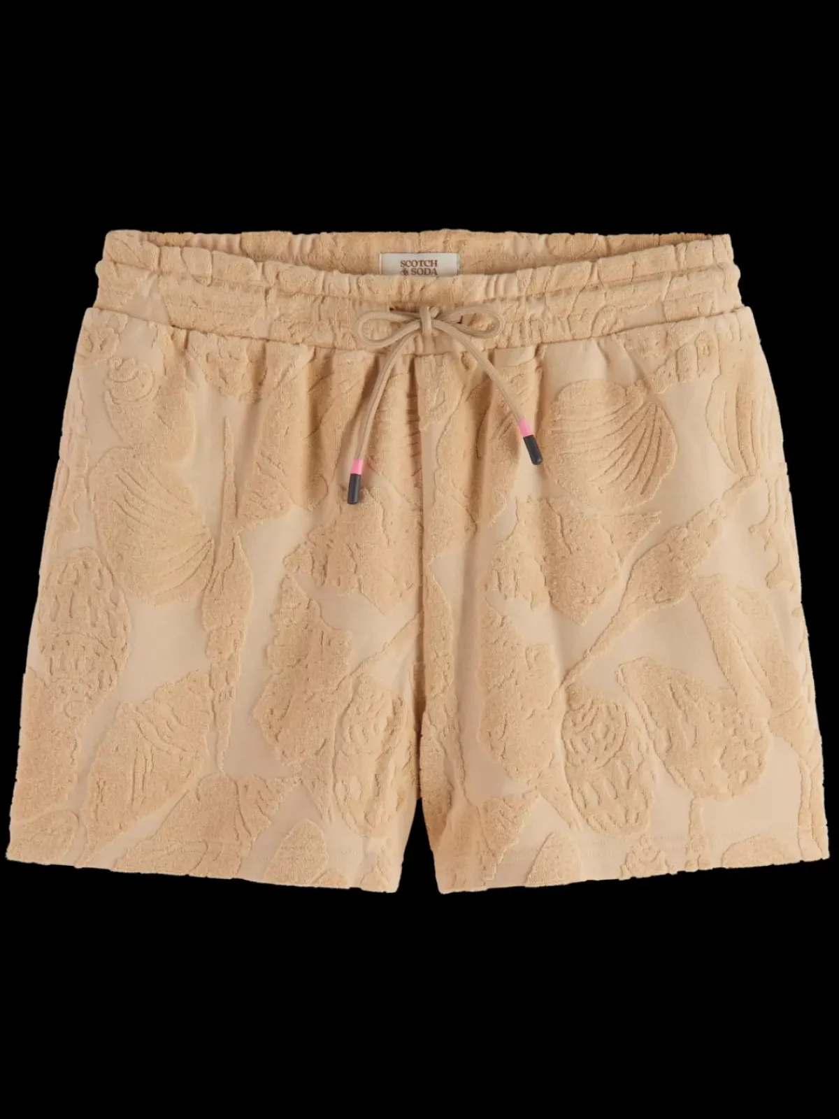 Fashion JACQUARD TOWELING SHORTS Women Skirts & Shorts
