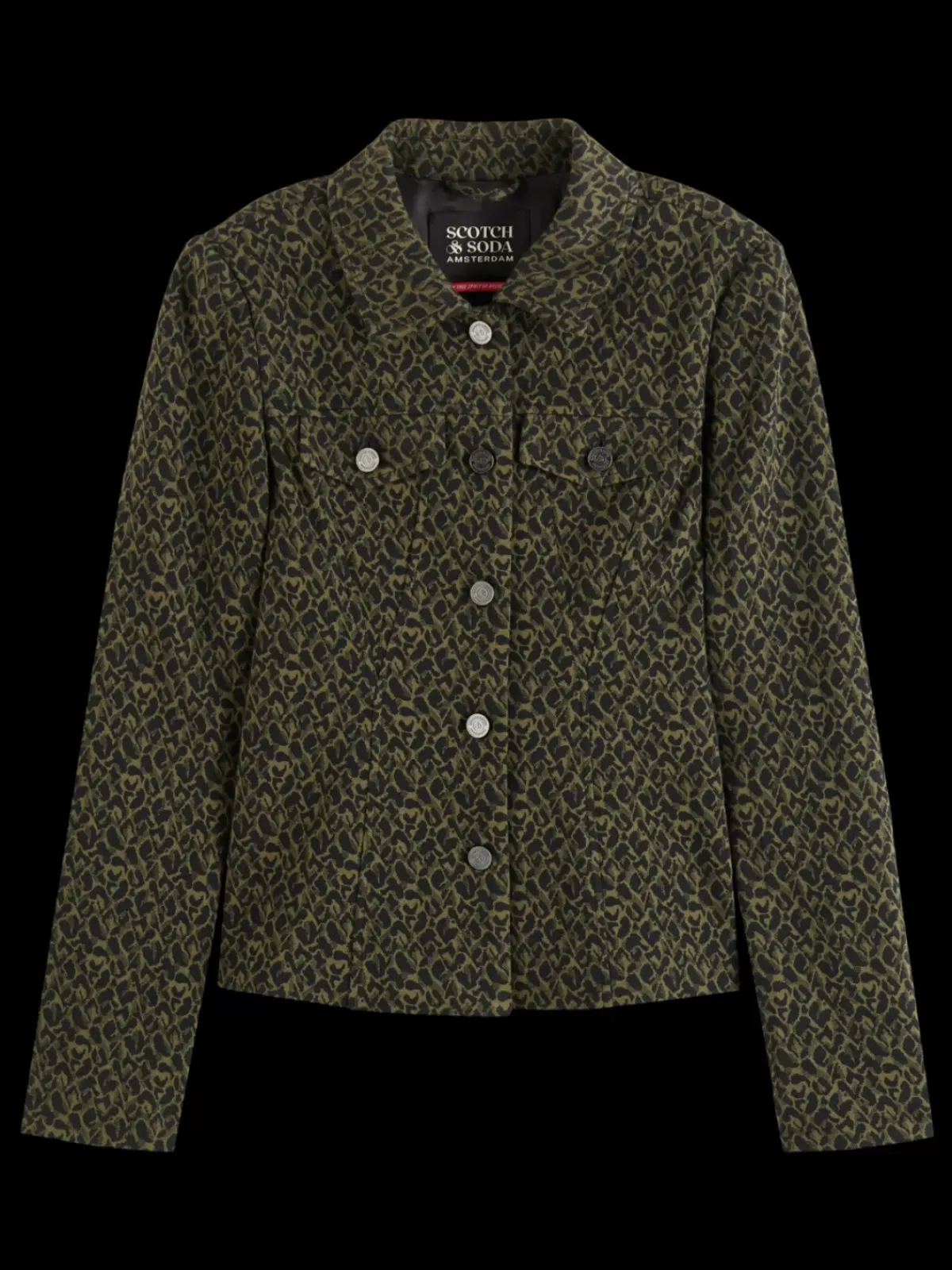 Outlet JERSEY FITTED TRUCKER BLAZER Women Blazers