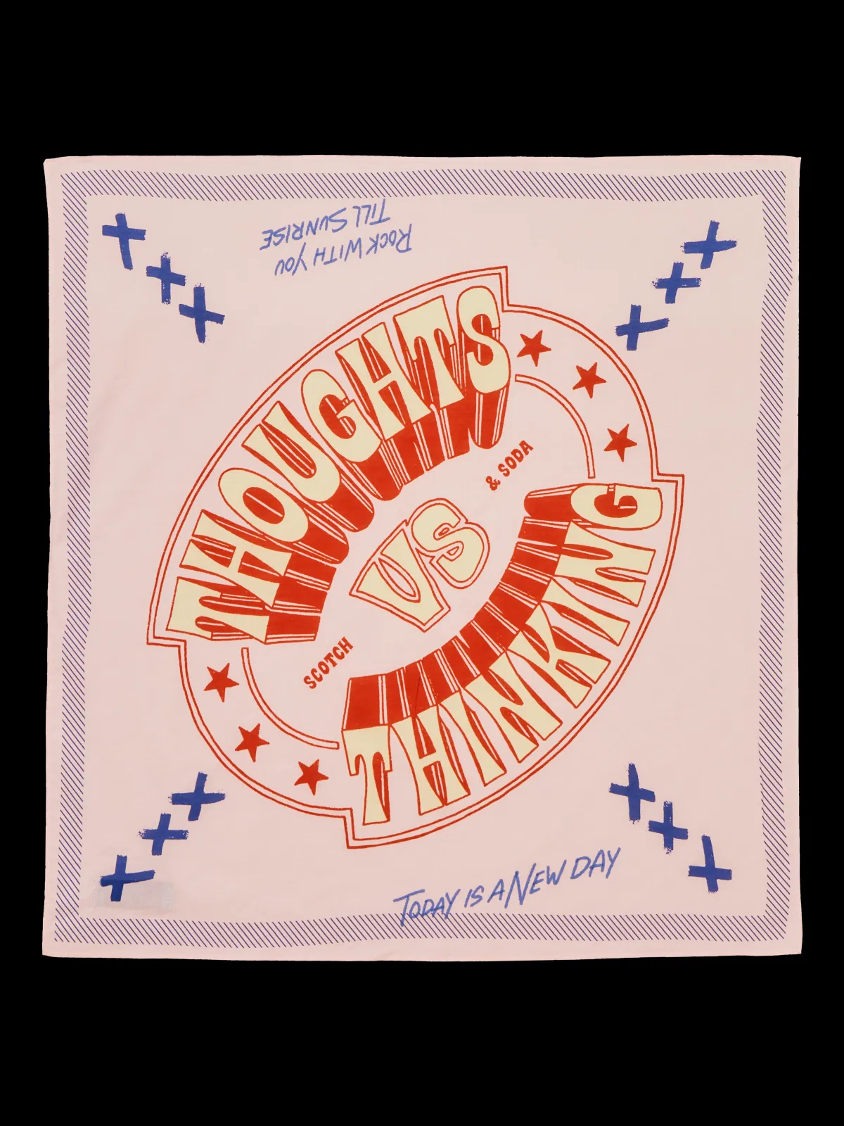 Fashion JOE JONAS X SCOTCH SODA PRINTED BANDANA Hats, Scarves & Gloves|Joe Jonas