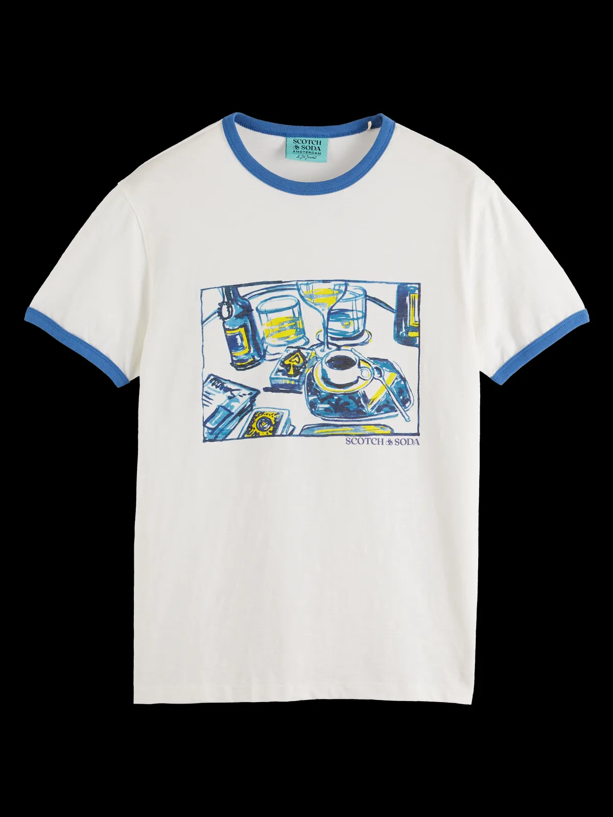 Clearance JOE JONAS X SCOTCH SODA RINGER T-SHIRT T-shirts & Polo Shirts|Joe Jonas