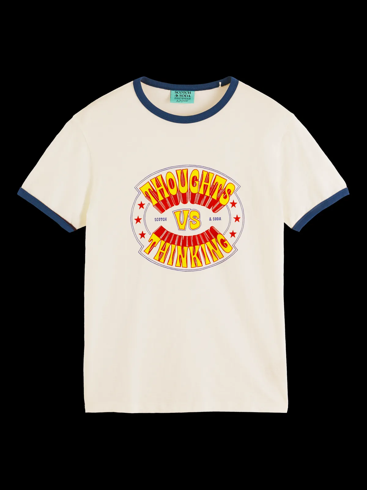 Clearance JOE JONAS X SCOTCH SODA RINGER T-SHIRT T-shirts & Polo Shirts|Joe Jonas