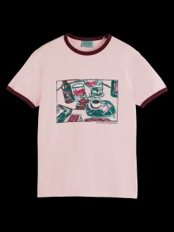 Clearance JOE JONAS X SCOTCH SODA RINGER T-SHIRT T-shirts & Polo Shirts|Joe Jonas
