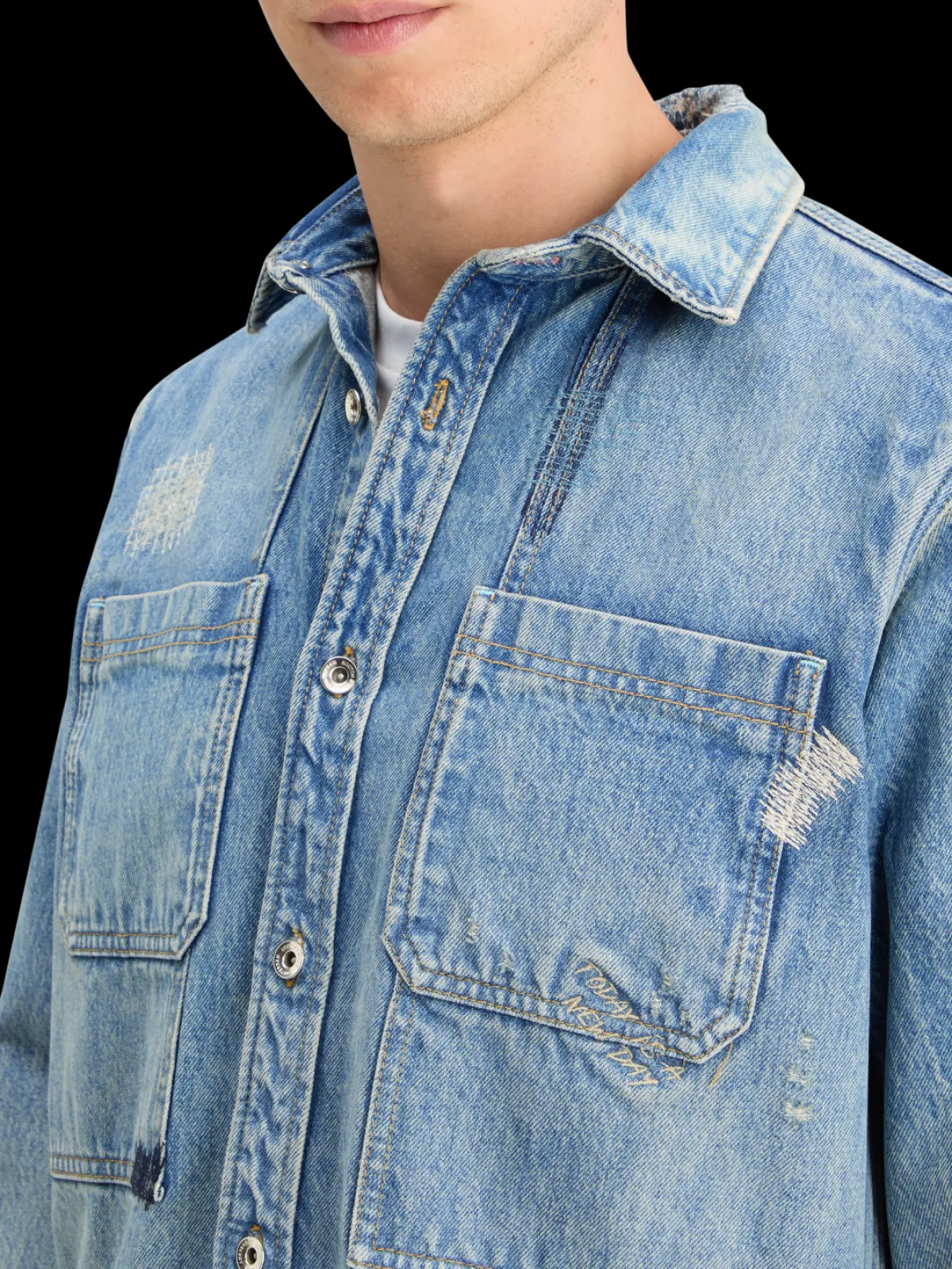 Discount JOE JONAS X SCOTCH SODA REGULAR FIT SHIRT - NOTES FROM JOE Shirts|Joe Jonas