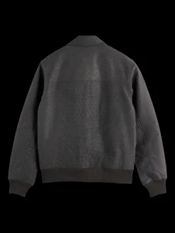 Sale JOE JONAS X SCOTCH SODA SUEDE TUXEDO BLOUSON Jackets & Coats|Joe Jonas