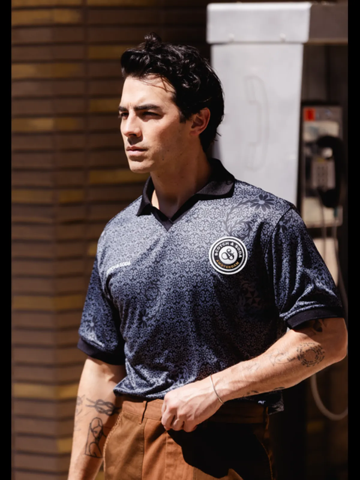 Outlet JOE JONAS X SCOTCH SODA STRAIGHT FIT TWILL CHINO Pants|Joe Jonas