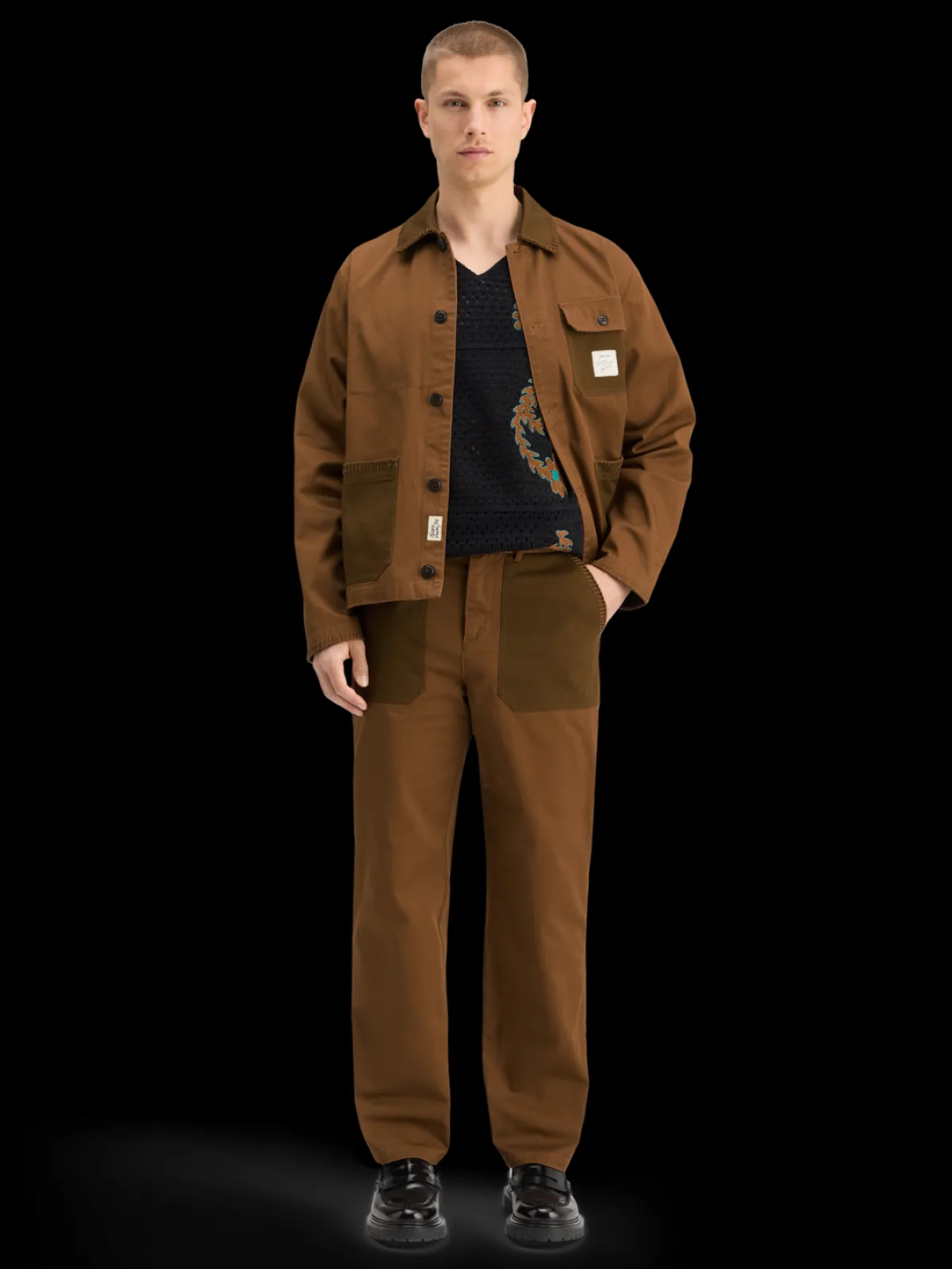 Outlet JOE JONAS X SCOTCH SODA STRAIGHT FIT TWILL CHINO Pants|Joe Jonas