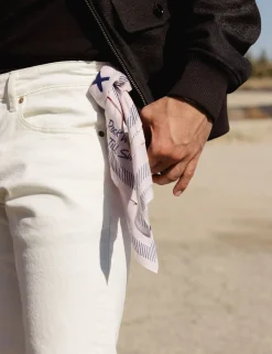 Sale JOE JONAS X SCOTCH SODA THE ZEE - VINTAGE WHITE Pants|Jeans