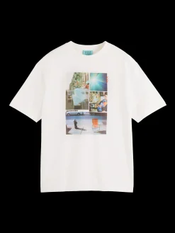 New JOE JONAS X SCOTCH SODA WASHED PHOTO PRINT T-SHIRT T-shirts & Polo Shirts|Joe Jonas