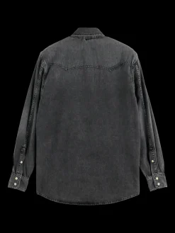 Best JOE JONAS X SCOTCH SODA WESTERN SHIRT - VINTAGE BLACK Shirts|Joe Jonas