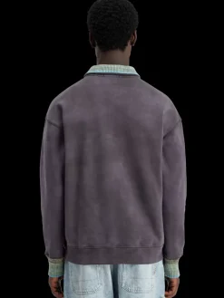 Online Knitted collar sweatshirt Sweatshirts & Hoodies