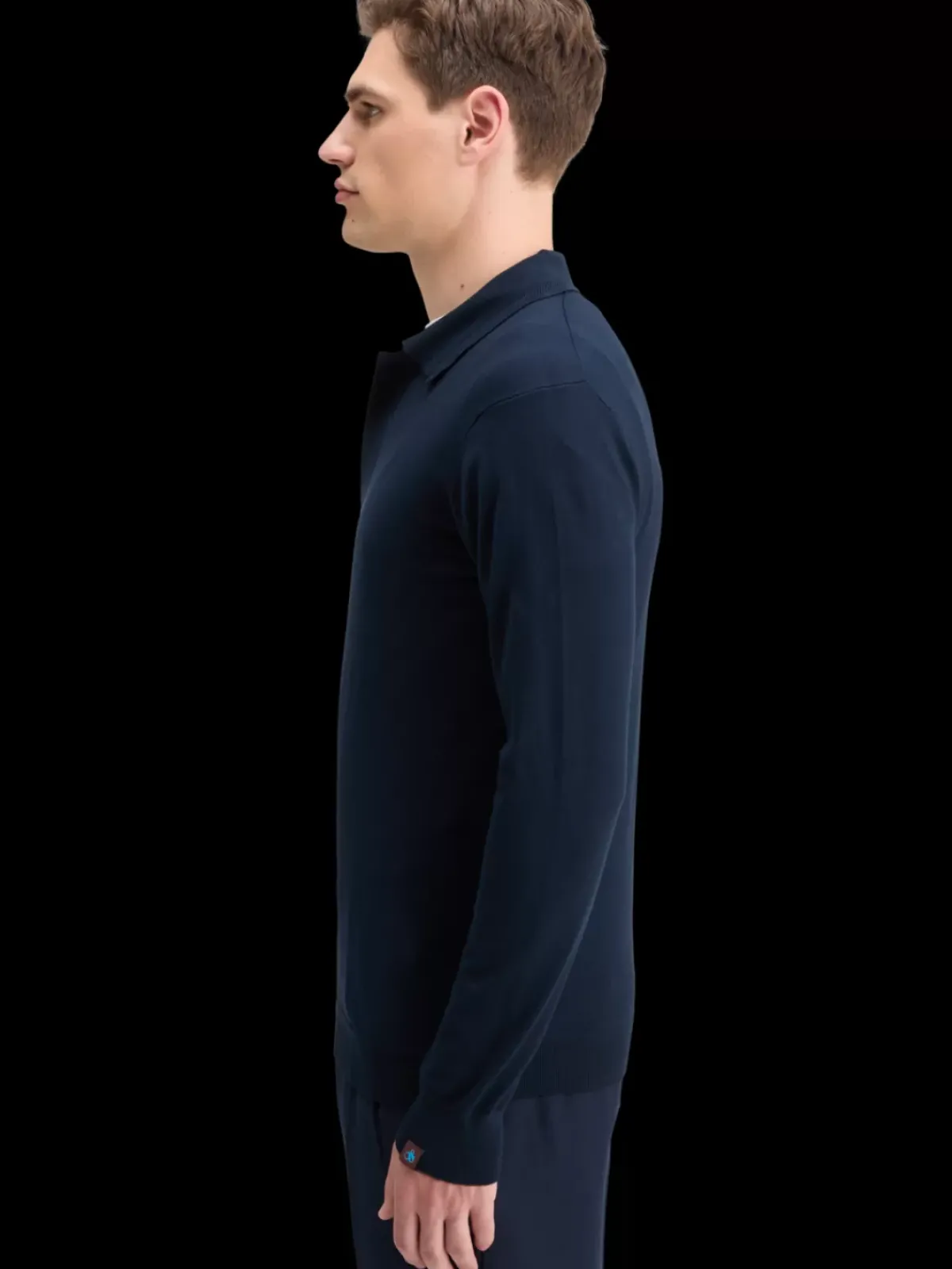 Outlet KNITTED POLO LONG SLEEVE T-shirts & Polo Shirts