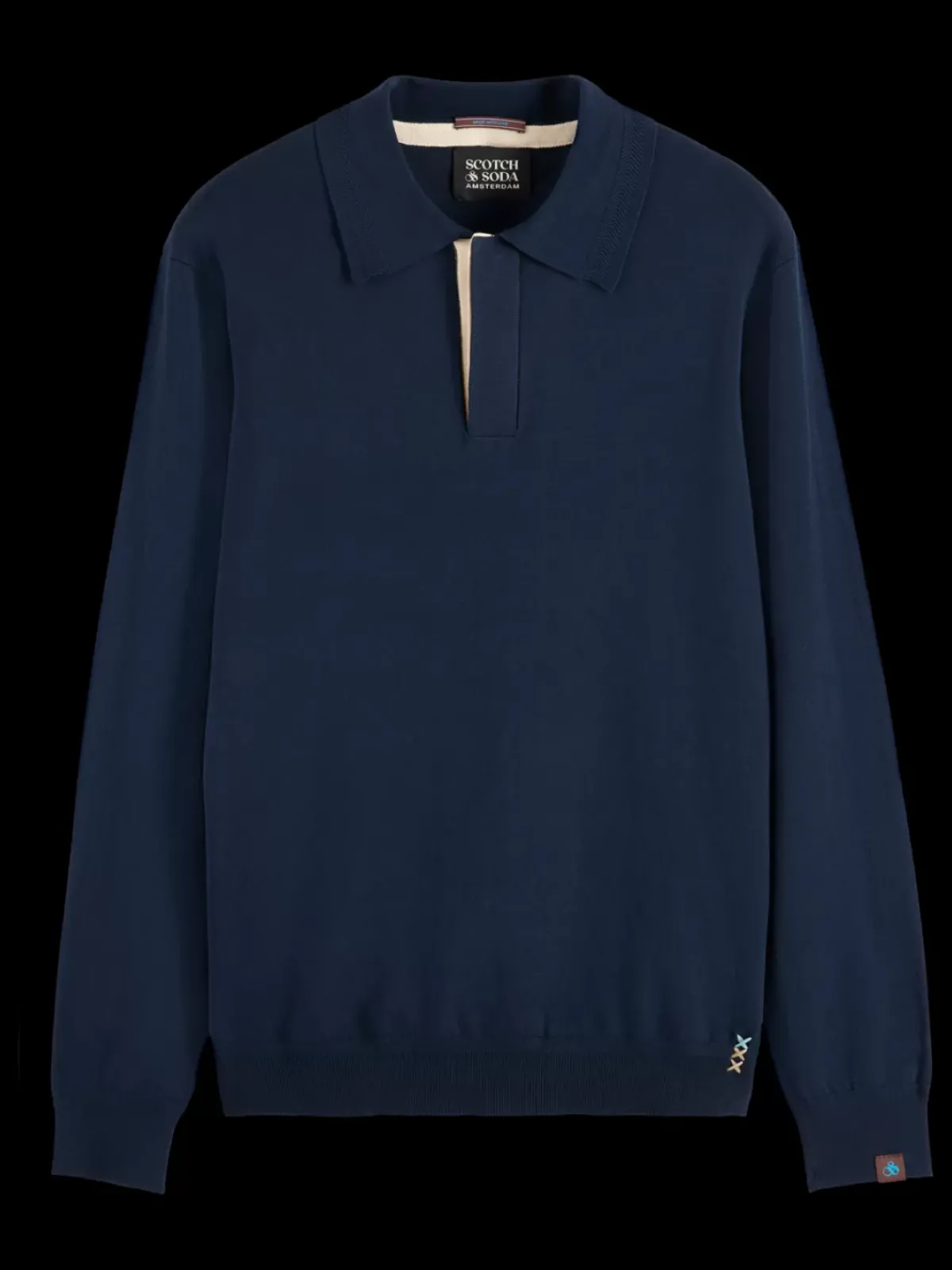 Outlet KNITTED POLO LONG SLEEVE T-shirts & Polo Shirts