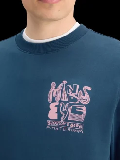 Outlet LEFT CHEST ARTWORK SWEATSHIRT Sweatshirts & Hoodies