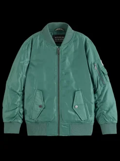 Sale LIGHT WEIGHT PADDED OVERSIZED BOMBER JACKET Kids/BOY Jackets & Coats