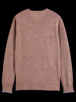 New Linen cotton blend crew neck Knitwear
