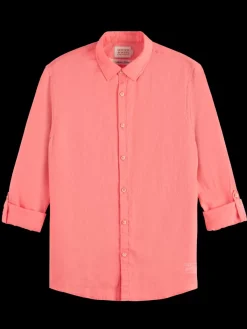 New Linen shirt with roll-up Shirts