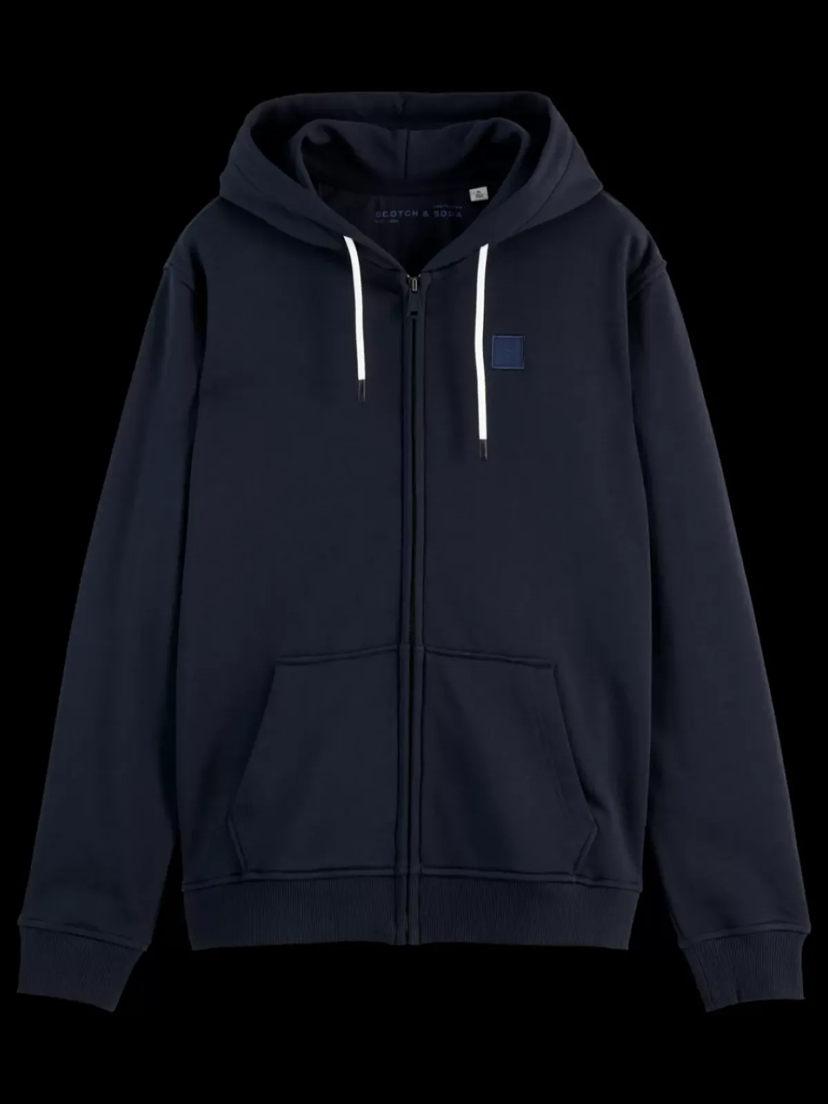 Fashion LOGO BADGE ZIP-THROUGH HOODIE Sweatshirts & Hoodies