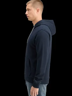Fashion LOGO BADGE ZIP-THROUGH HOODIE Sweatshirts & Hoodies