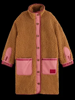 Outlet LONG TEDDY JACKET Kids Jackets & Coats