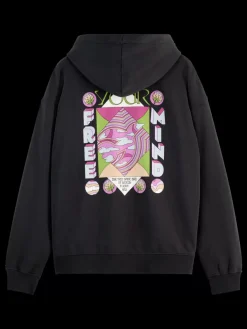 Discount LOOSE FIT BACK ARTWORK HOODIE Sweatshirts & Hoodies