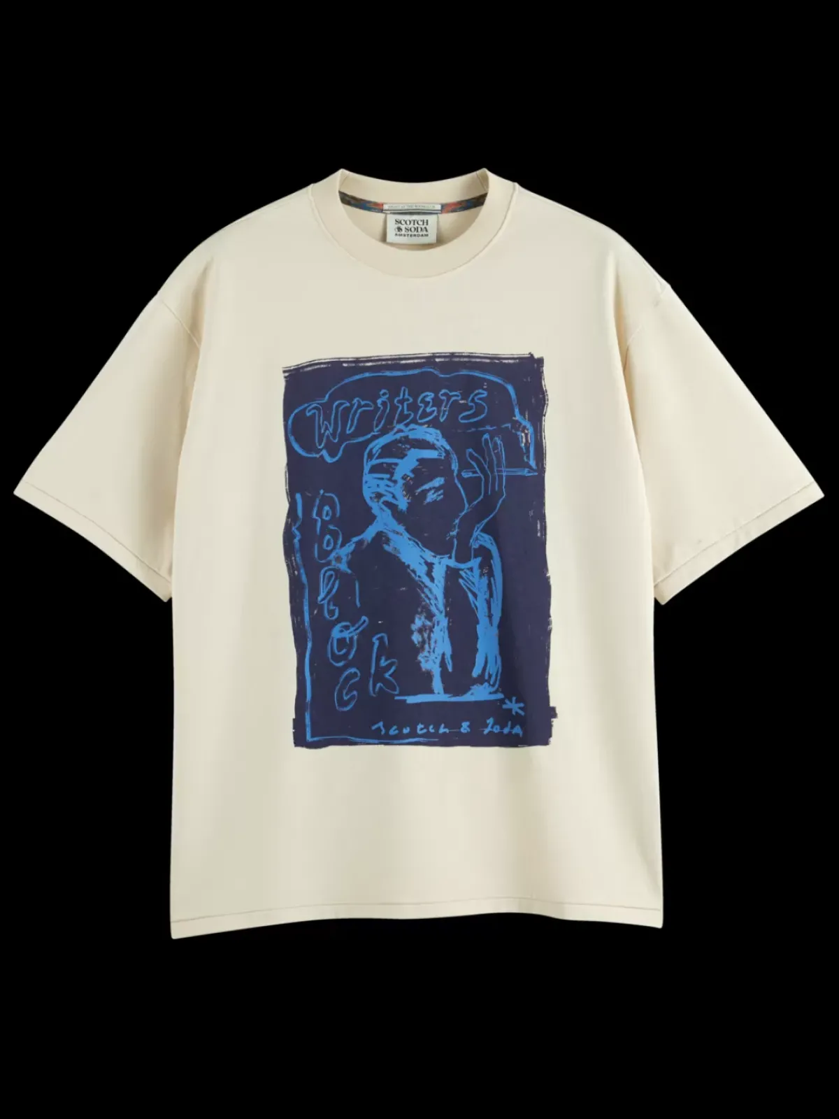Online Loose fit front printed artwork t-shirt T-shirts & Polo Shirts