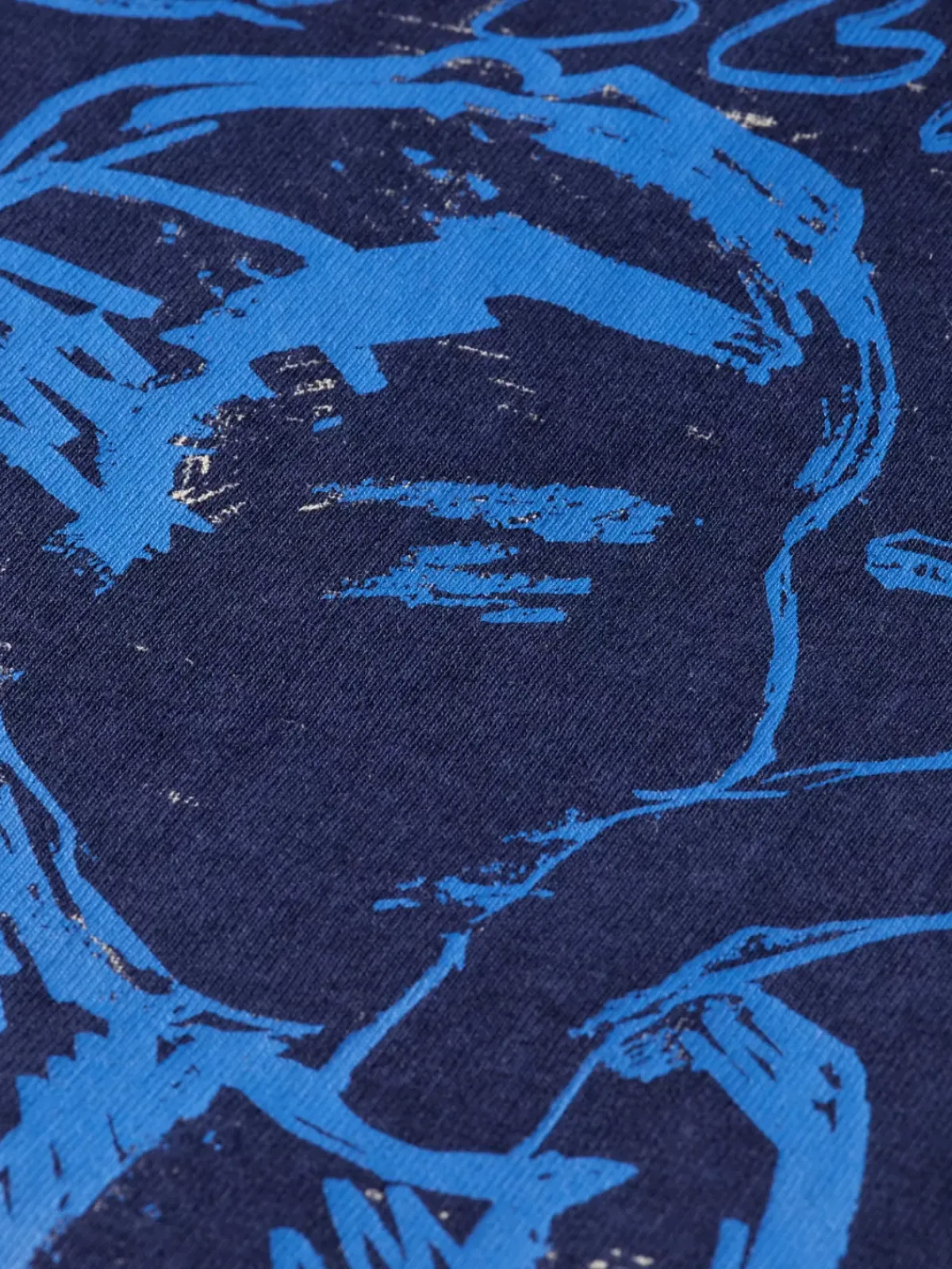 Online Loose fit front printed artwork t-shirt T-shirts & Polo Shirts