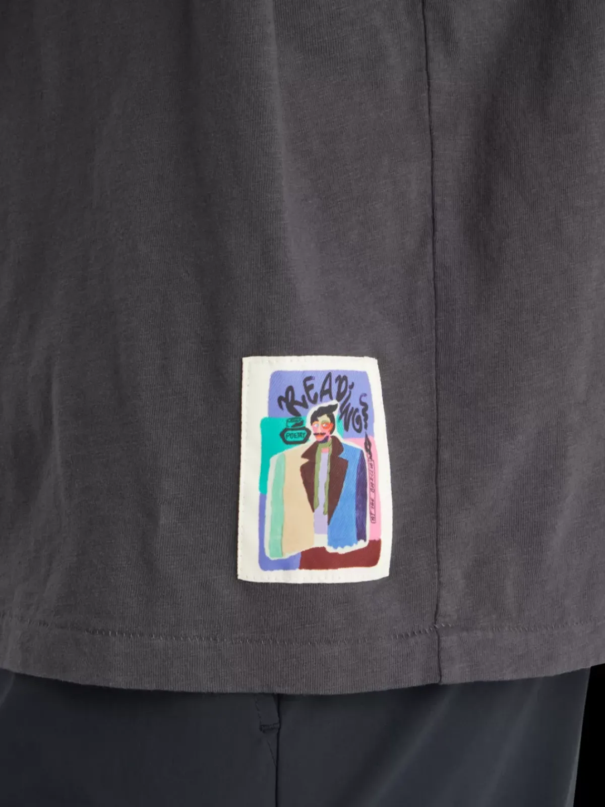 Sale Loose fit irregular dyed artwork t-shirt T-shirts & Polo Shirts