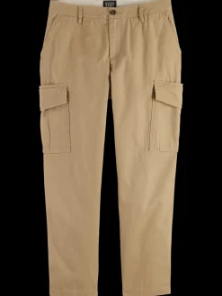 Discount Loose tapered cotton-twill cargo pant Pants