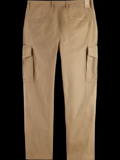 Discount Loose tapered cotton-twill cargo pant Pants