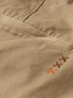 Discount Loose tapered cotton-twill cargo pant Pants