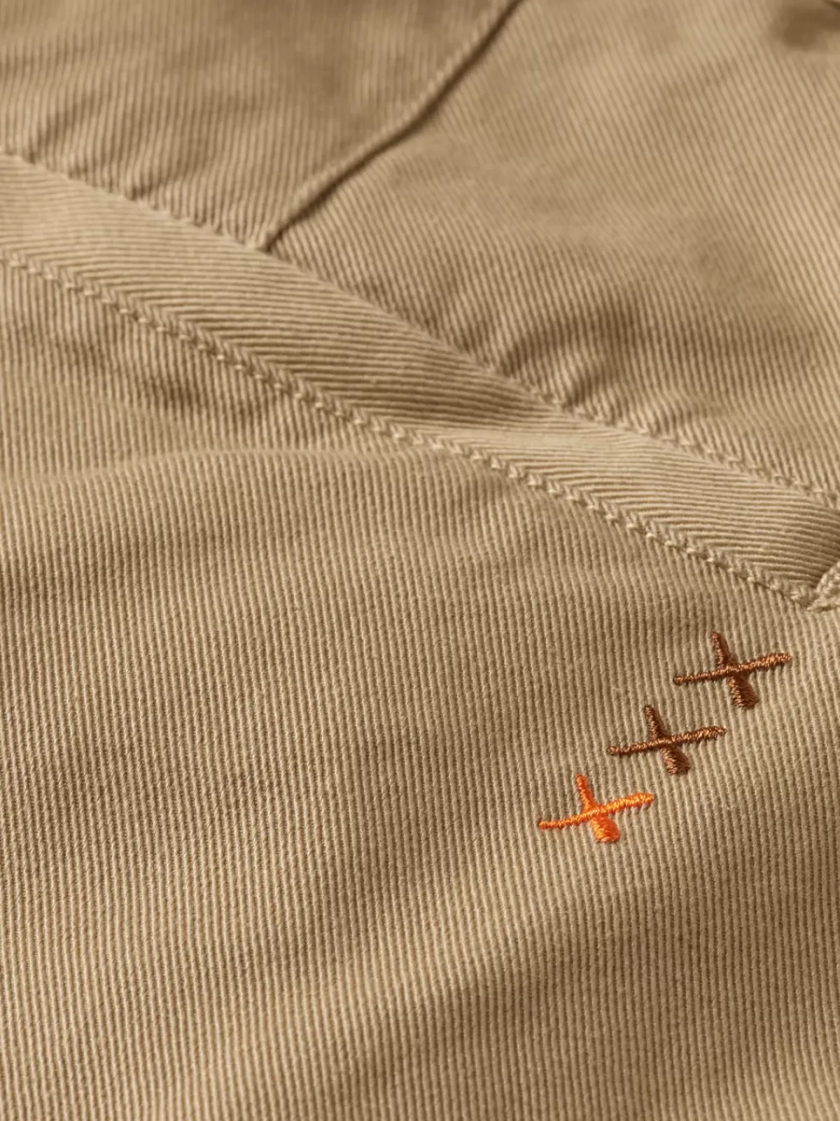 Discount Loose tapered cotton-twill cargo pant Pants