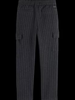 Hot LOOSE TAPERED KNITTED CARGO Kids/BOY Pants
