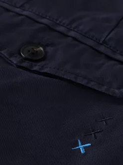 Clearance LOOSE TAPERED PLEATED COTTON/TENCEL CARGO Pants