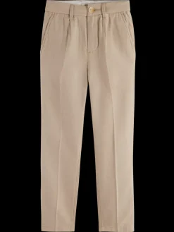 New Loose-tapered-fit - cotton linen twill jogger Kids/BOY Pants