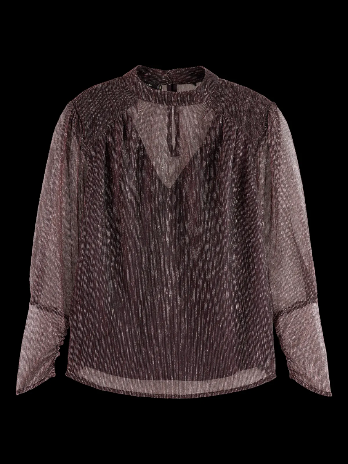 Best LUREX HIGH NECK TOP Women Blouses & Shirts