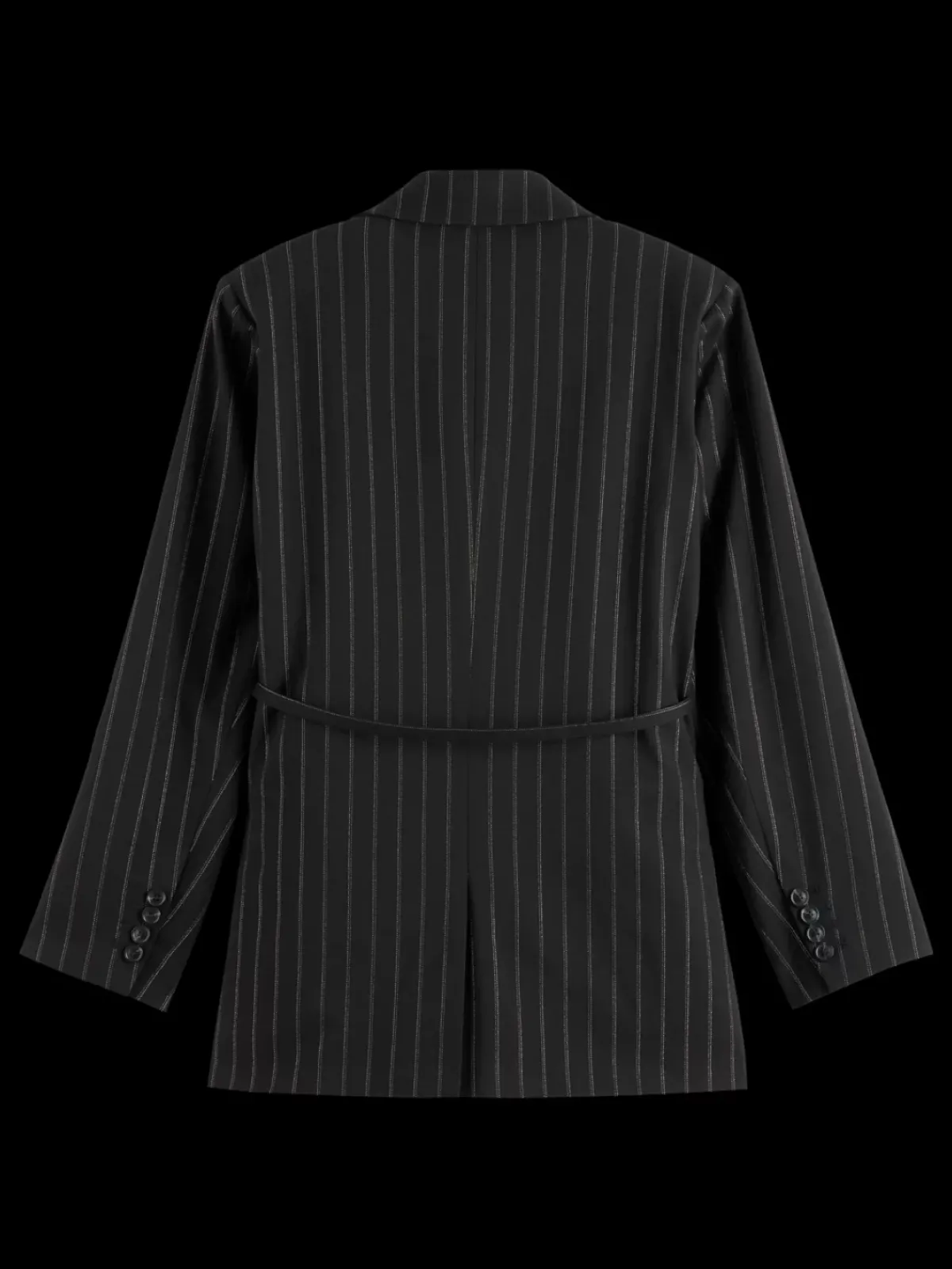 Fashion LUREX PINSTRIPE DB BLAZER Women Blazers