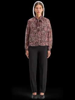 Best LUREX TOP WITH BOW NECK Women Blouses & Shirts